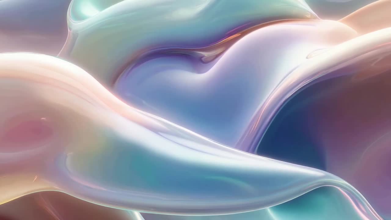 3D Abstract Seamless Animation Background