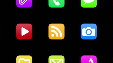 icono de tecnología símbolo de red dispositivos digitales en el fondo de internet