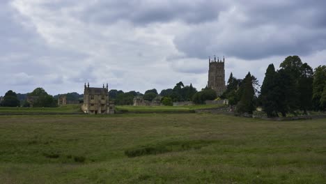 idyllic english countryside timelapse of chipping campden in the cotswolds