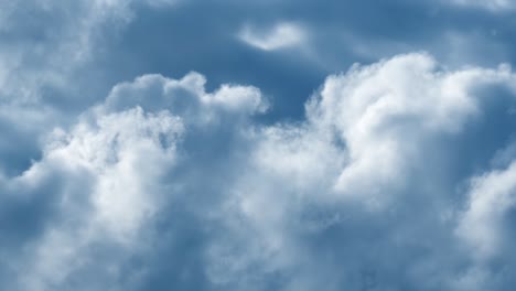 Lapso-De-Tiempo-De-Hermoso-Cielo-Con-Nubes-Clima-Naturaleza-Nube-Azul