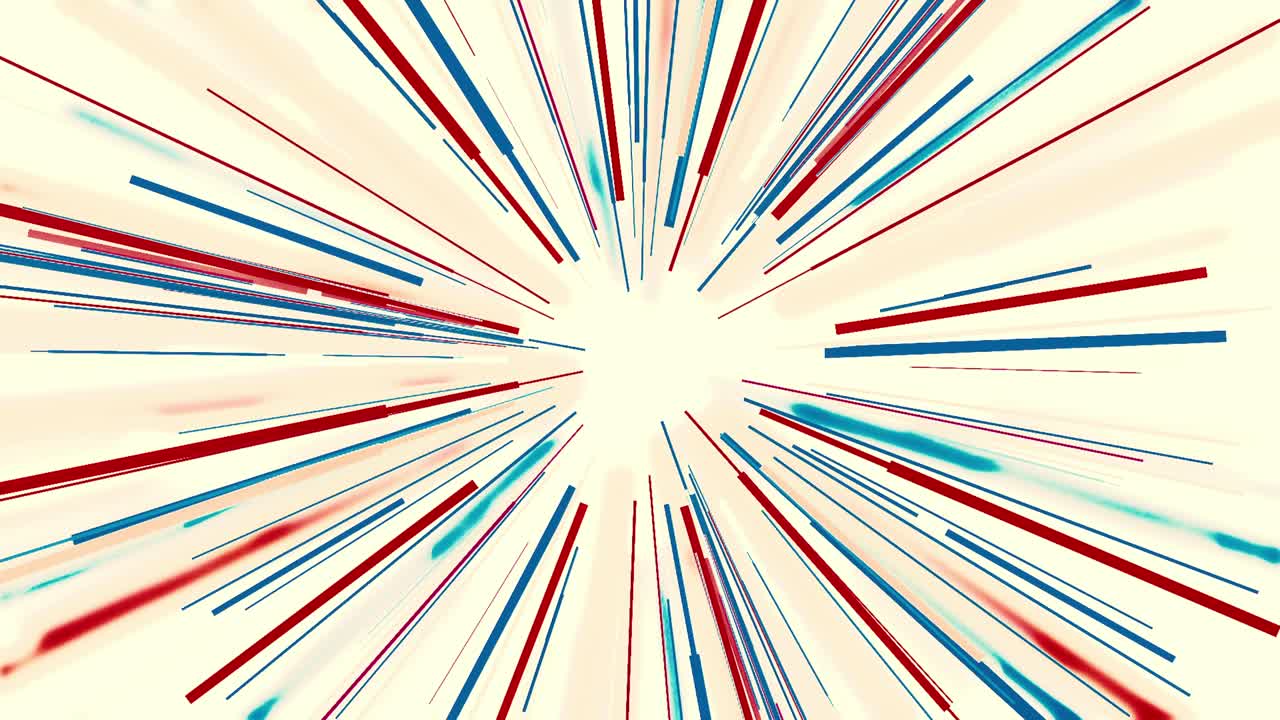 Abstract Background with Red and Blue Lines