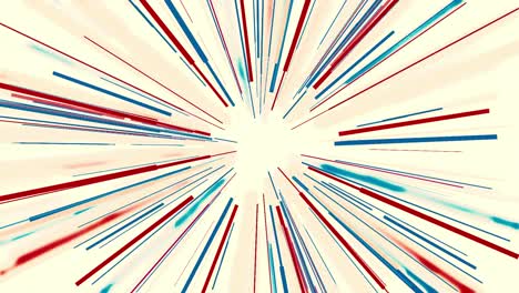 abstract background with red and blue lines