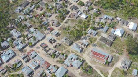 Pivoting-On-Zanzibar-Village-With-Drone