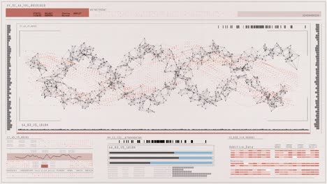 estructura de adn generada digitalmente