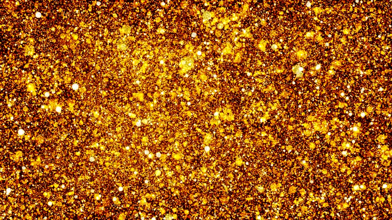 brilho dourado abstrato com bokeh.