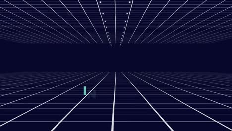 icono de persona lleno de palabras sobre una cuadrícula blanca sobre un fondo azul oscuro