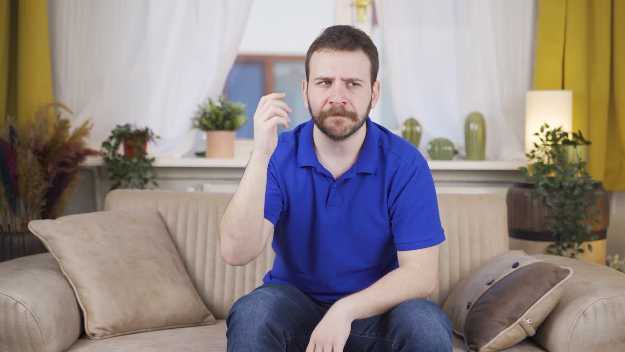 The man with the problem of forgetfulness.