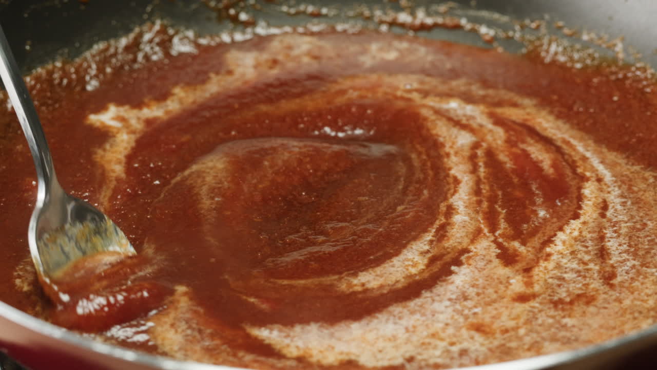 Making a Brown Sauce in a Pan