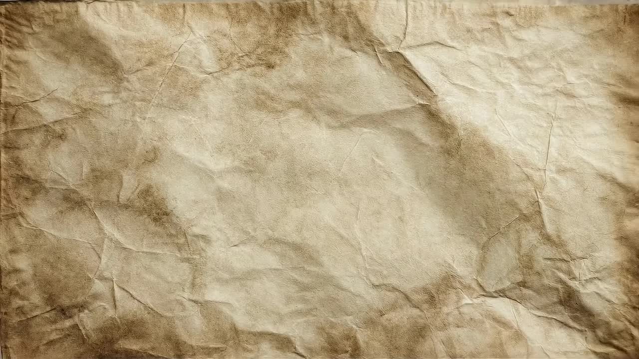 Vintage paper texture from a top-down angle, ideal for video backgrounds or overlays