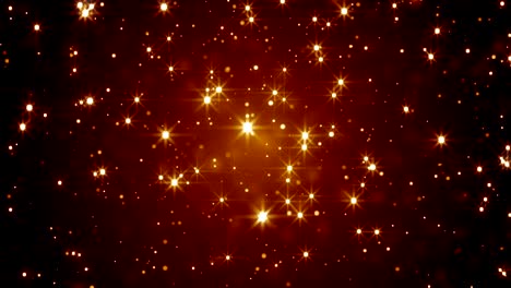 partículas de polvo abstracto luz bokeh títulos de movimiento bucle de fondo cinematográfico