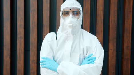 en equipo de protección personal