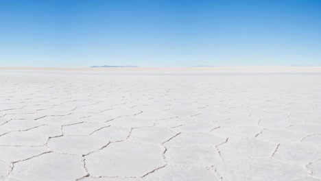 uyuni salt flat panoramic view, world famous travel destination in the andes, bolivia, south america.