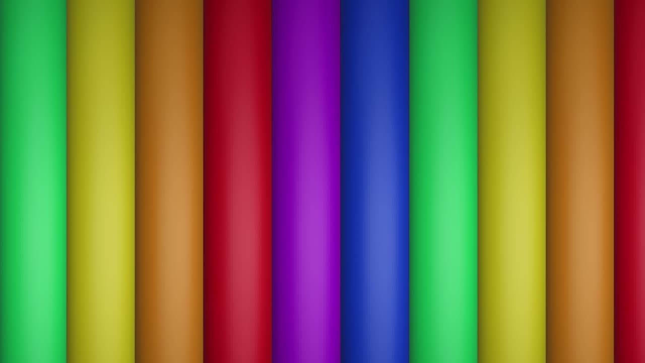 animación del patrón del arco iris que se mueve en un bucle sin costuras