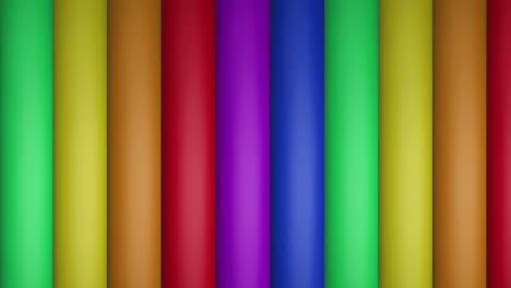 animación del patrón del arco iris que se mueve en un bucle sin costuras