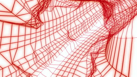 abstract wireframe geometry