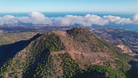 mountainous region of malaga, costa del sol, andalusia, spain