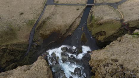 iceland waterfall seljalandsfoss aerial drone 4.mp4