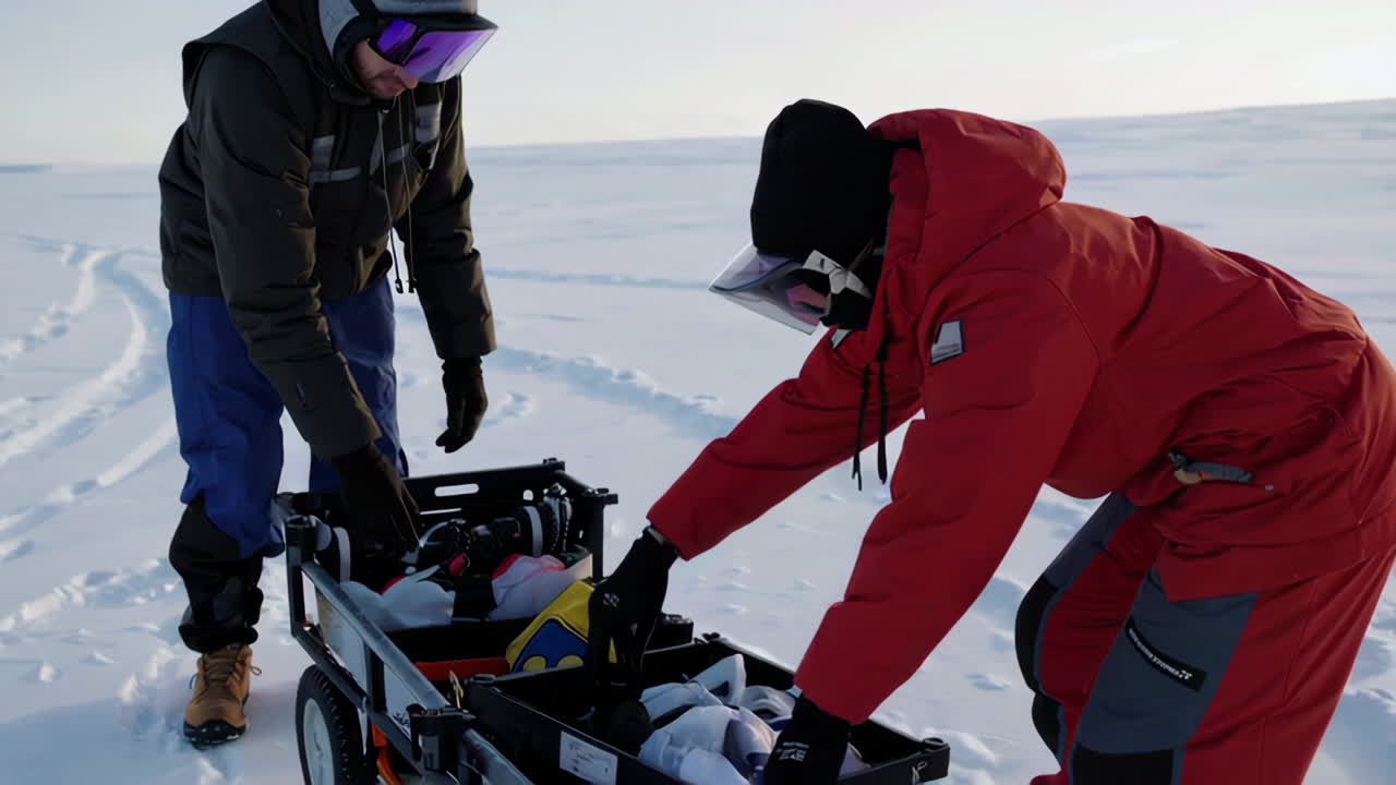 Arctic Research Expedition Camp