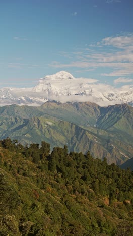 breathtaking himalayan mountain landscape