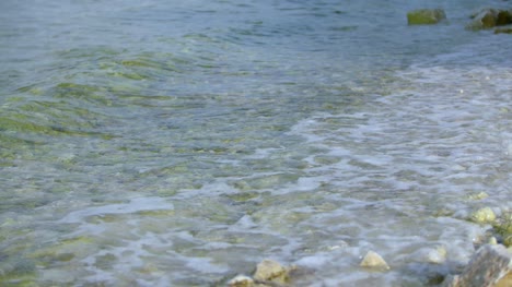 Close-Up-Of-Rocks-And-Stones-At-Seashore