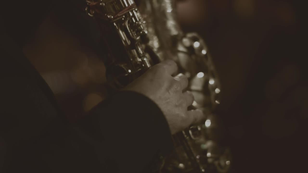 actuación en solitario de saxofón