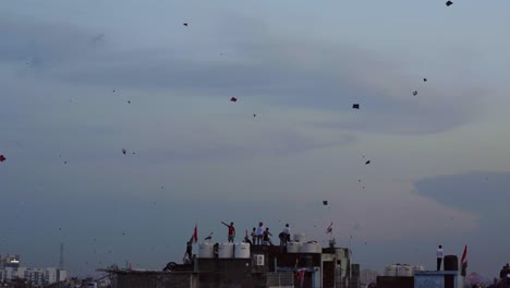 competencia de vuelo de cometas