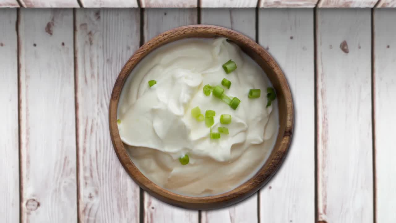 vídeo generado digitalmente de la cuajada