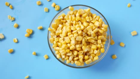 corn kernels in a bowl