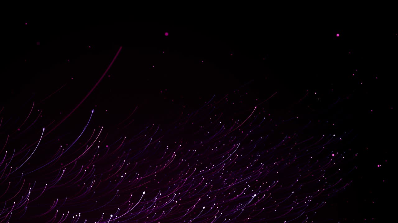 Particles dust abstract light bokeh motion titles cinematic background loop