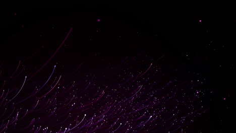 partículas de polvo abstracto luz bokeh títulos de movimiento bucle de fondo cinematográfico