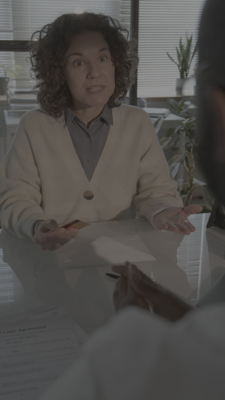 Business Meeting: Loan Agreement Signing