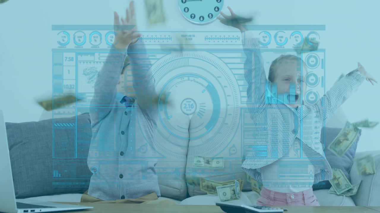 젊은이들이 돈으로 노는 것에 대한 수학적 방정식.