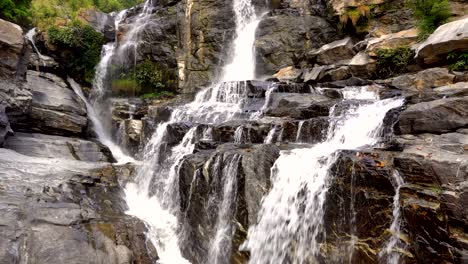 mae klang waterfall in doi inthanon national park, chiang mai region, thailand, able to loop