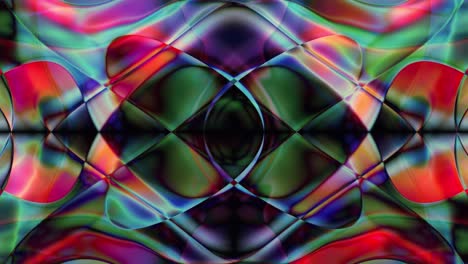 Farbenfrohe-Psychedelische-Mandala-Loop-Animation