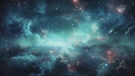 a breathtaking view of a vibrant nebula in deep space.
