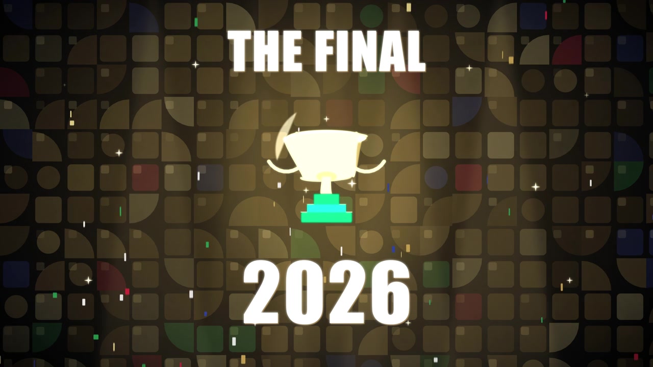 Animación de fondo del trofeo de oro del Mundial de fútbol 2026