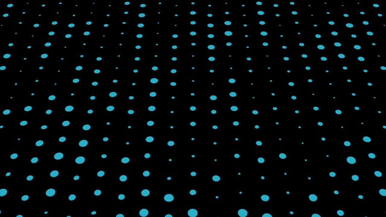 luces turquesas que brillan al azar, resolución de 4k