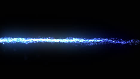 abstract blue sparkles on dark background