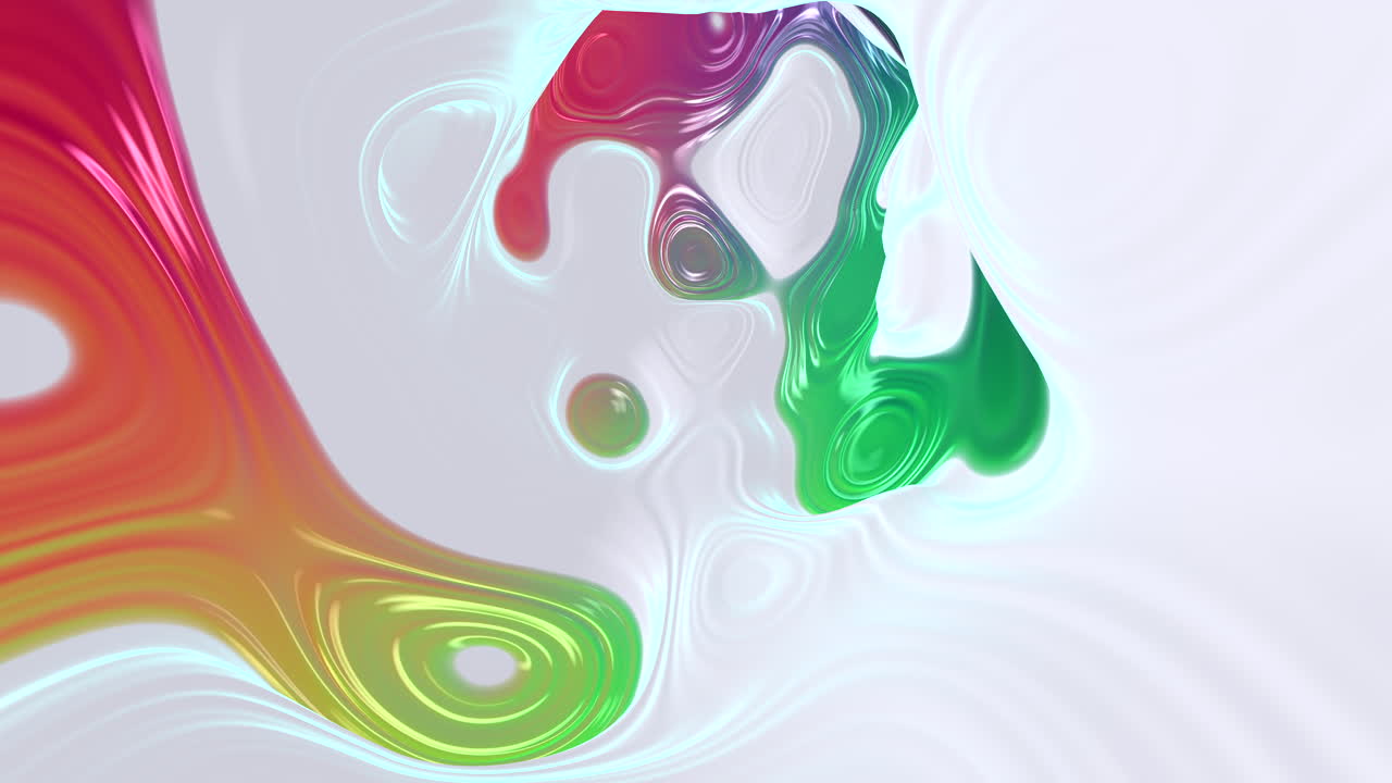 vibrante arte digital abstracto diseño azul y púrpura con líneas y formas curvas