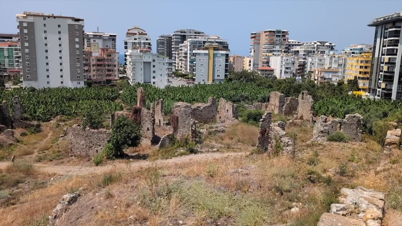 Naula, a hidden historical gem in Alanya, where ancient Byzantine and Roman ruins stand as silent witnesses to a rich past, nestled among modern life and hotels