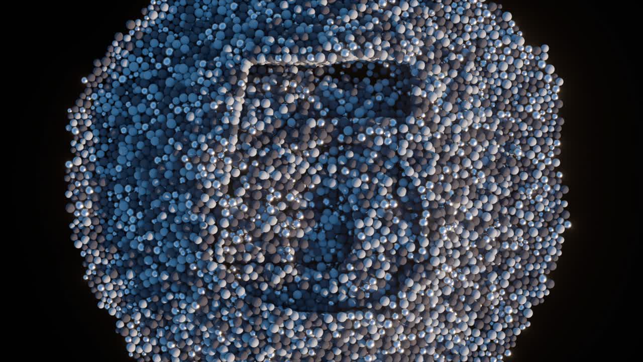 숫자 7은 많은 작은 구들로 이루어져 있습니다.