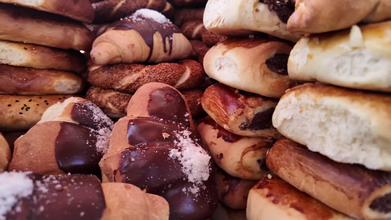 Selection of pastries