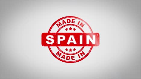 made in spain stamp