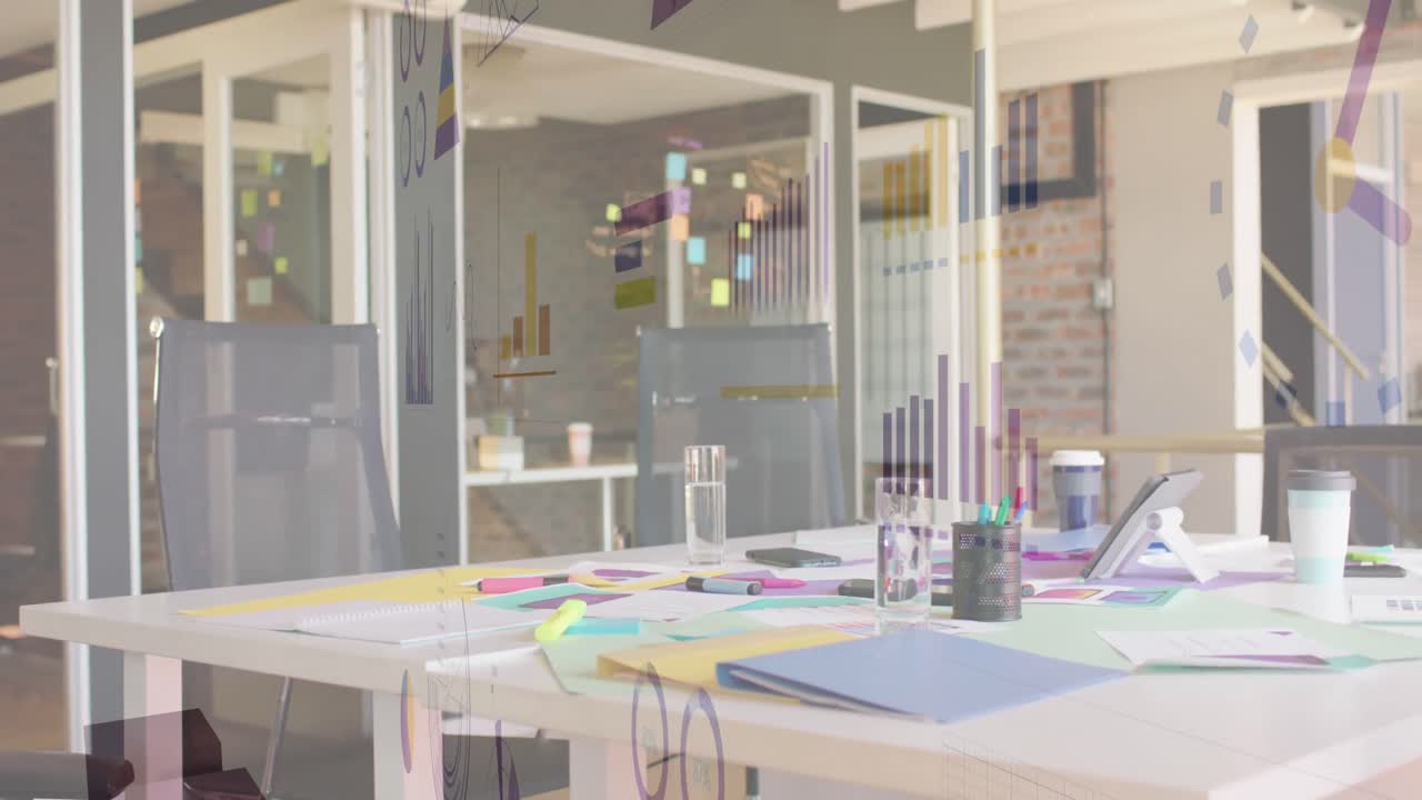 사무실에서 재무 데이터 처리의 활성화