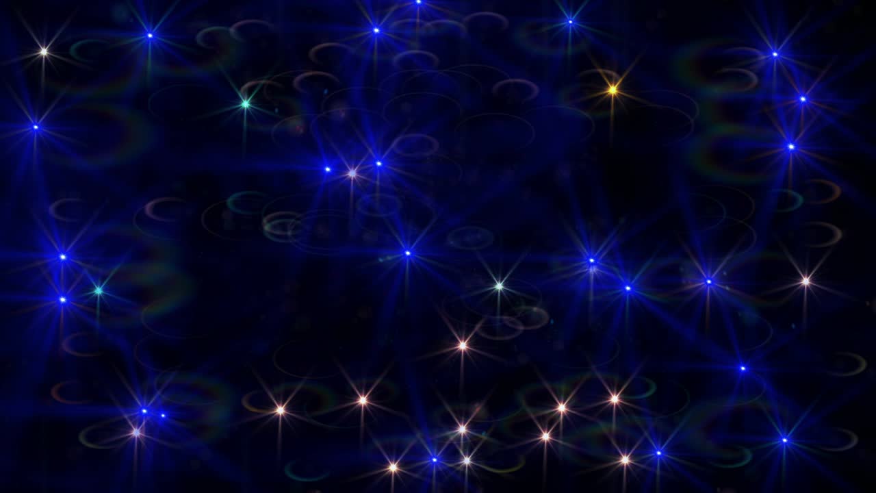 el parpadeo de la luz ilumina el destello