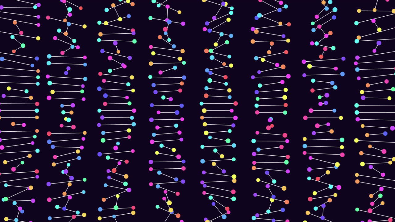 블랙 그라디엔트의 디지털 미래적 파동 패턴