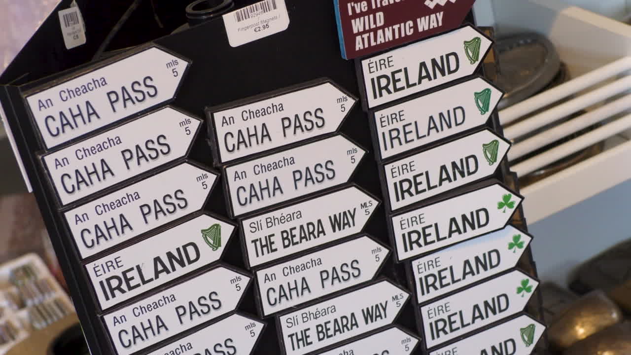 Co Kerry Sign Posts in a shop for sale, of Scenic areas around County Kerry