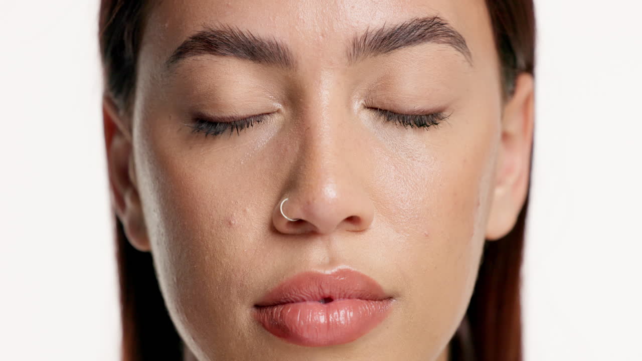 Close-up Wajah Seorang Wanita