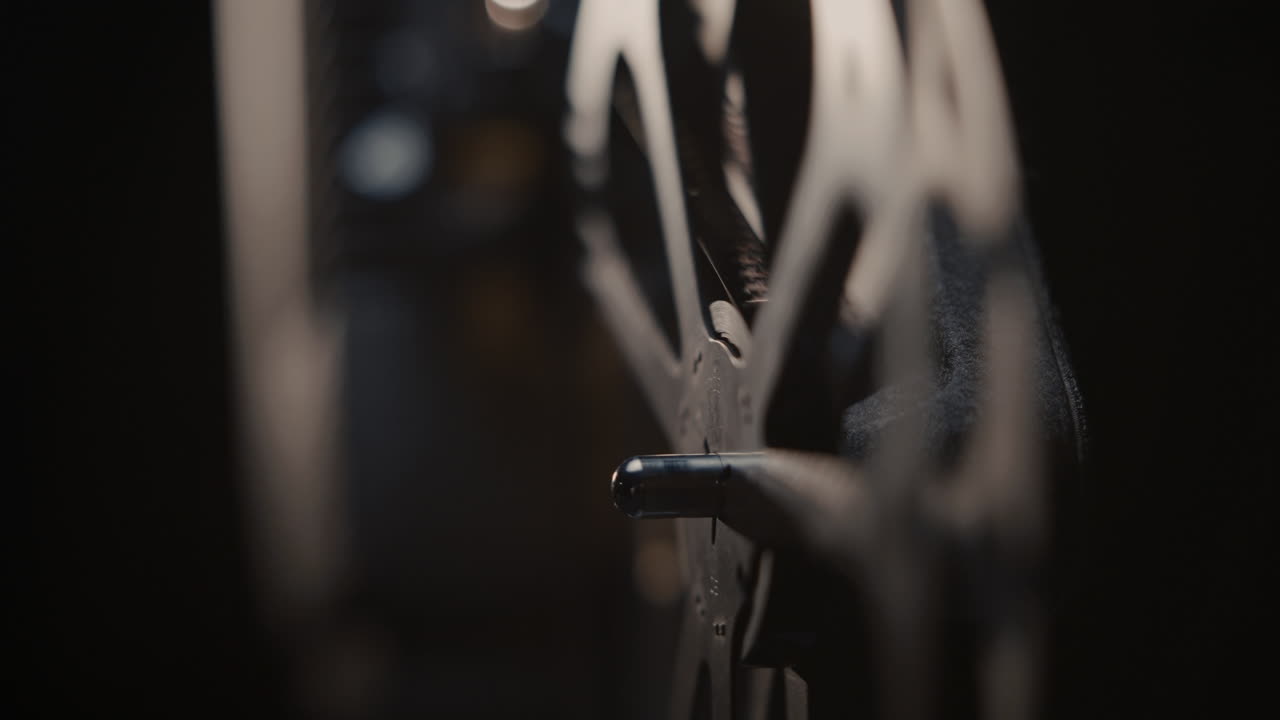 Close-up of a Film Reel