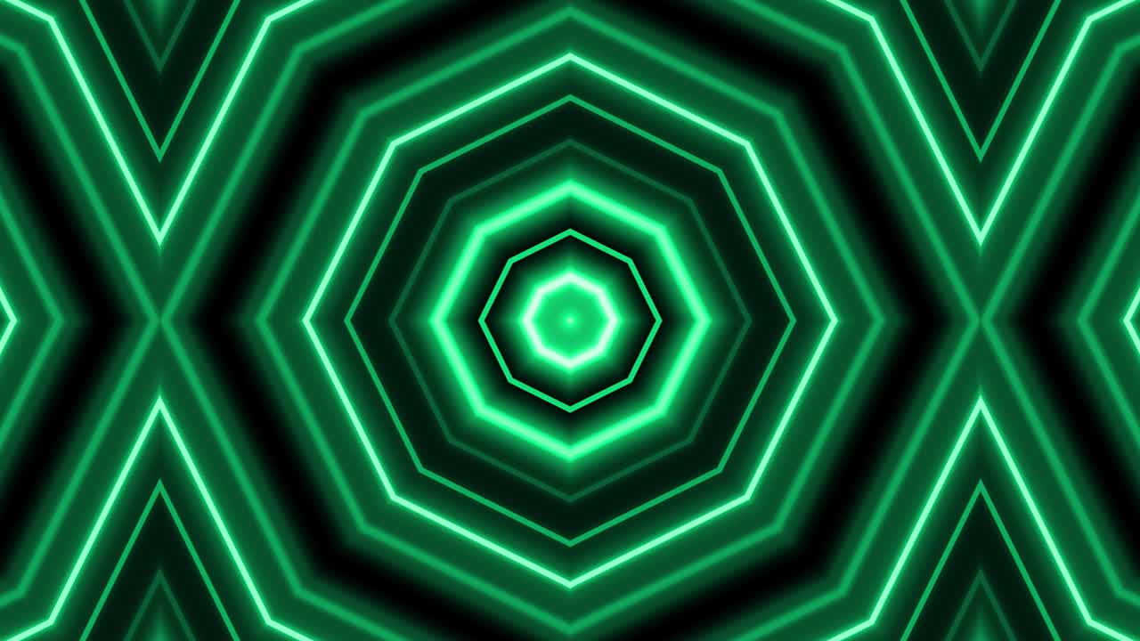 Animação em loop de mudança de cor neon, motion graphics